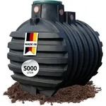 Mono Erdtank 5000 Liter Inkl. Tankabdeckung - 4rain