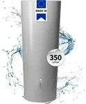 Garantia - Stone 2in1 Regenspeicher 350 Liter Silver Inkl. Pflanzschale