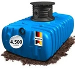 4rain - Flat S Flachtank 4500 Liter Inkl. Schachtverl&auml;ngerung