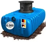 4rain - Flat S Flachtank 6000 Liter Inkl. Schachtverl&auml;ngerung