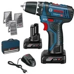 Bosch Gsr 12v-15 Avvitatore A Batteria 12v Con 2 Batterie 2,0ah &ndash; Compatto 15...