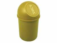 Abfallbehälter H375xØ214mm 6 l gelb