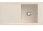 Vb Fl&auml;chenb&uuml;ndige Sp&uuml;le Timeline 50 Flat 33071f 865x475mm Re-eckig Ivory Cplus
