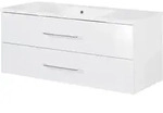 B.clever Waschtischset 120cm Korpusfarbe: Wei&szlig; Matt - Fackelmann
