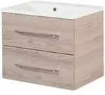 B.clever Waschtischset 60cm Korpusfarbe: Alaska-esche - Fackelmann