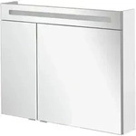 Fackelmann - B.clever Spiegelschrank 90cm Korpusfarbe: Wei&szlig; Matt