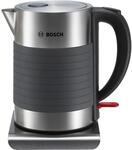 Bosch Twk7s05 Kabelloses Wasserkocher In Edelstahl Grau