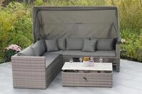 San Marco Eckset M Dach Tisch 110x60x36/58cm