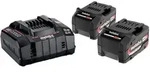 Metabo - Akku Basis Set 18v Mit 2x Akku 5,2ah + Ladeger&auml;t Asc 145 ( 685051000 )