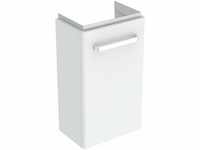 Handwaschbecken Unterschrank Renova Nr. 1 Comprimo Neu 348x604x222mm Weiß matt/Weiß