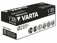 Varta - Knopfzelle Silver Oxide, 309 SR48, 1.55V, 10 Stück