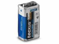 9V-Block-Batterie Alkaline - Tecxus