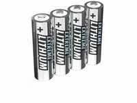 Ansmann - ansman Batterien aa 1,5V Mignon Extreme Lithium – FR6 / L91 (4 Stück)