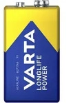 Varta - Longlife Power 9v Bli 2 9 V Block-batterie Alkali-mangan 580 Mah 9 V 2 St.