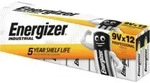 Energizer - Industrie, 12er-pack 9v, Basis-alkalibatterien F&uuml;r Den T&auml;glichen Und