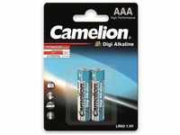 Micro-Batterie, Digi-Alkaline, LR03, 2 Stück - Camelion
