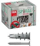 Tox - Gipskartond&uuml;bel Spiral Plus 37-4 + Schraube 50 Stk