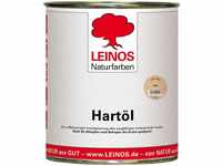 Leinos - Holzöl 750 ml Hartöl Weiß für Tische Möbel Arbeitsplatten Teak...