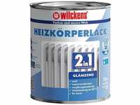 Wilckens - Heizkörperlack 2in1 Weiß glänzend 0,75 Liter