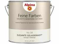Alpina - Feine Farbe No 08 2,5 l Ruhiges Hellbeige Elegante Gelassenheit