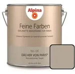 Feine Farbe No 06 2,5 L Romantisches Graubraun D&auml;cher Von Paris - Alpina
