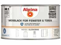 ALPINA Weißlack, für Fenster & Türen, glänzend, 300ml