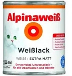 Wei&szlig;lack, Extramatt, 125ml - Alpina