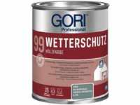 Gori - 99 Deck Holzfassaden-Farbe Silbergrau 0,75 ltr.