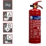 Pulverfeuerl&ouml;scher, Brandklassen A, B, C, Manometer, 2kg