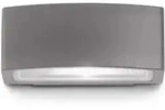 Ideal Lux - Andromeda - 1 Light Outdoor Small Up Down Wandleuchte Chrom Poliert,