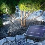 Esotec Solarstrahler 4er-set Quattro Power Mit Solarmodul Wetterfest Ip65 102142