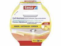 Tesa - precision indoor 56271-00000-01 Kreppband ® Gelb (l x b) 25 m x 38 mm 1 St.