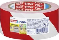 Tesa - Universal 58134-00000-00 Markierungsklebeband &reg; Signal Rot, Wei&szlig; (l X...
