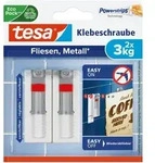 Tesa - Klebenagel Leinwand Fliesen & Metall-h&ouml;henverstellbar-selbstklebender