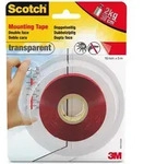 Doppelseitiges Montageklebeband, Transparent, 19mm X 5m, Max 7kg