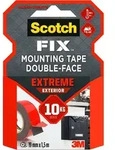 Scotch Montageband Klebeband Doppelseitig Grau 1,5 M