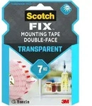Doppelseitiges Transparentes Montageklebeband 19 Mm X 1,5 M