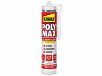 UHU POLY MAX EXPRESS TRANSPARENT Klebe- und Dichtmasse Herstellerfarbe...