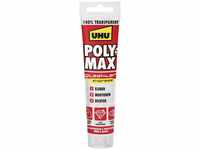 UHU POLY MAX EXPRESS GLASKLAR Klebe- und Dichtmasse Herstellerfarbe Transparent 47845