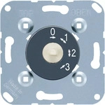 Jung Drehschalter, 3-stufen-schalter M. Aus-stellung, 16 Ax 250 V , Anthrazit 1101-4
