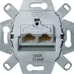 Berker Kategorie 6 Klasse E 8/8p Doppel-rj45-buchse 455501