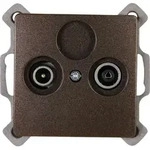 Kopp - Paris &ndash; Antennensteckdose Tv/rf, Farbe: Palisander - 921326087