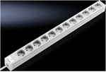 Rittal - Dk 7240.310 Steckdosenleiste 12-fach Aluminium 1 St.