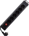Rev - 0014612513 Steckdosenleiste Mit Schalter 6fach Schwarz Schutzkontakt 1 St.