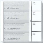 Siedle Tasten-modul Tm 612-4 Dg Dgr/gli
