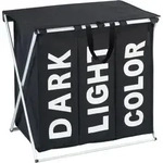 Gro&szlig;er W&auml;schekorb Trio Top Black 118 L, Beh&auml;lter F&uuml;r Schmutzige Kleidung 3