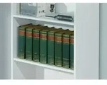 Inter Link - B&uuml;cherregal Mit Drei Regalen, Wei&szlig;e Farbe, 60 X 110 X 30 Cm