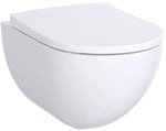 Acanto Wand-wc Tiefsp&uuml;ler, Sp&uuml;lrandlos, 4,5/6l, - Geberit