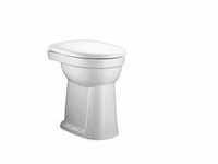 Keramag Renova Nr. 1 Comfort Stand-WC Flachspüler, erhöht, 6 l, bodenstehend,
