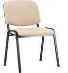 Besucherstuhl Ken Stoff Creme